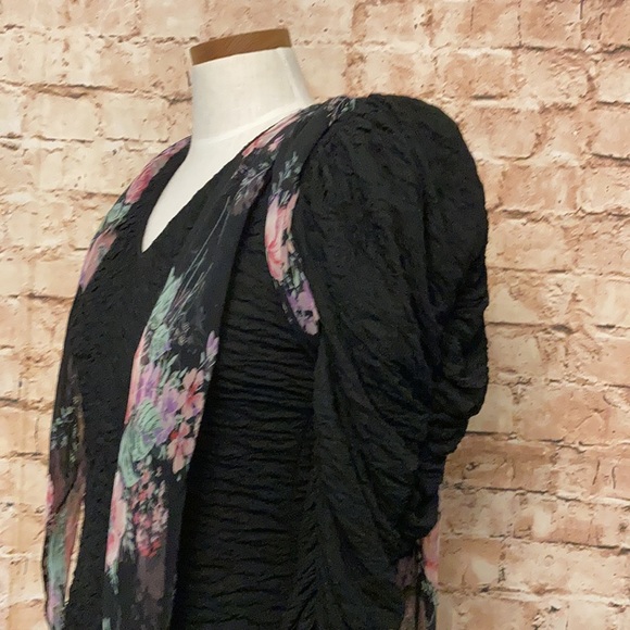 Vintage Lorrie Kabala Victorian BoHo dress - Picture 4 of 16